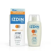 ضدآفتاب SPF50 روشن‌کننده ایزدین پرو بلو بلاکر ۵۰ میلی لیتری