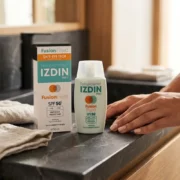 ضدآفتاب SPF50 فلوئید مات‌کننده ایزدین پرو پوست چرب و جوش‌دار 50 میلی لیتری