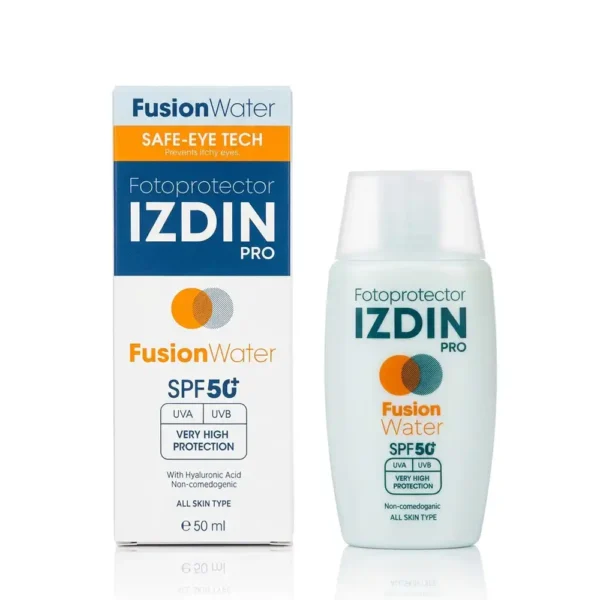 ضدآفتاب SPF50 فیوژن واتر ایزدین پرو 50 میلی لیتری