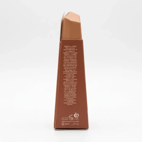ضدآفتاب فیوژن واتر SPF 50 رین استایل (بژ طبیعی) ضدلک و چروک 70 میلی لیتری