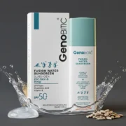 ضدآفتاب فیوژن واتر SPF50 ژنوبایوتیک صورت و بدن ۳۰ میلی لیتری