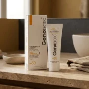 کرم ضدآفتاب SPF50 بی‌رنگ ژنوبایوتیک پوست چرب و مختلط (کد ۱) 50 میلی لیتری