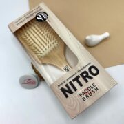 برس مو نیترو NITRO دسته چوبی جعبه دار - تصویر 7