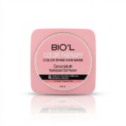 ماسک مو بیول مدل Color Therapy (با آبکشی) مخصوص موهای رنگ شده بدون سولفات کاسه ای صورتی حجم 220 میلی‌لیتر