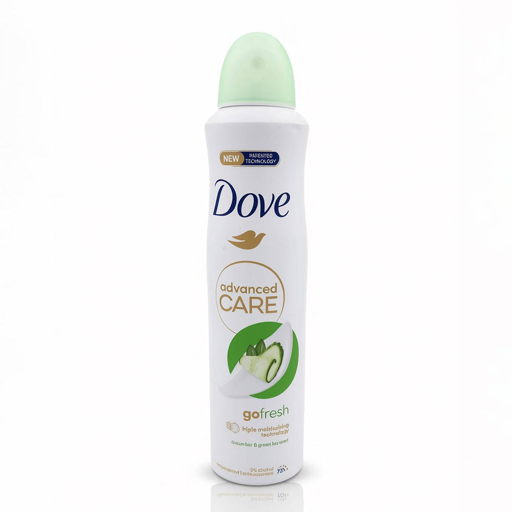 pic-1764628-65716c69-8f37-410c-aec6-355b1133ace8.jpg اسپری ضد تعریق زنانه داو (Dove) مدل Go Fresh عصاره خیار و چای سبز حجم ۲۵۰ میلیلیتر - تصویر 1
