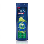 شامپو ۳ کاره سر، صورت و بدن کلیر مردانه (Clear) مدل Active Fresh عصاره لیمو حجم 400 میلیلیتر