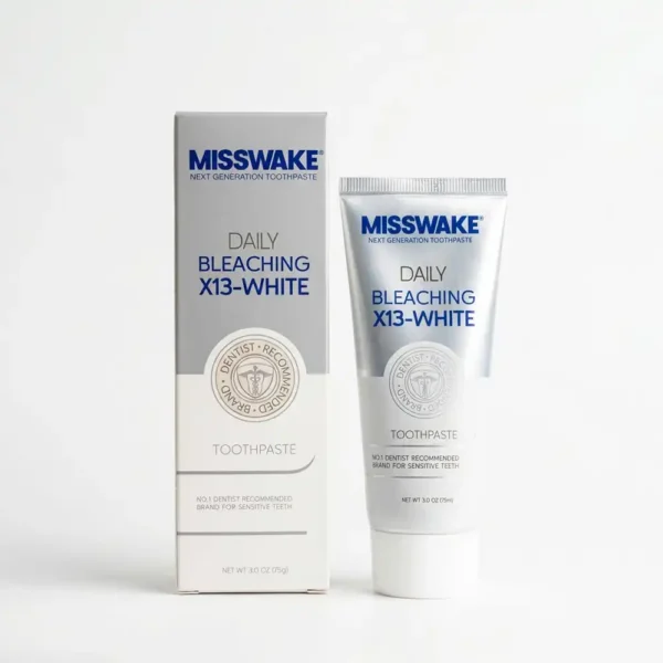 خمیردندان سفیدکننده روزانه میسویک Daily Bleaching X13-White حجم ۷۵ میلی لیتری