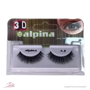 Alpina three-dimensional false eyelashes code AJ