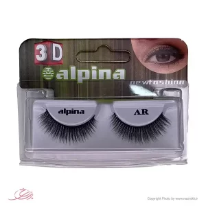 Alpina three-dimensional false eyelashes AR code